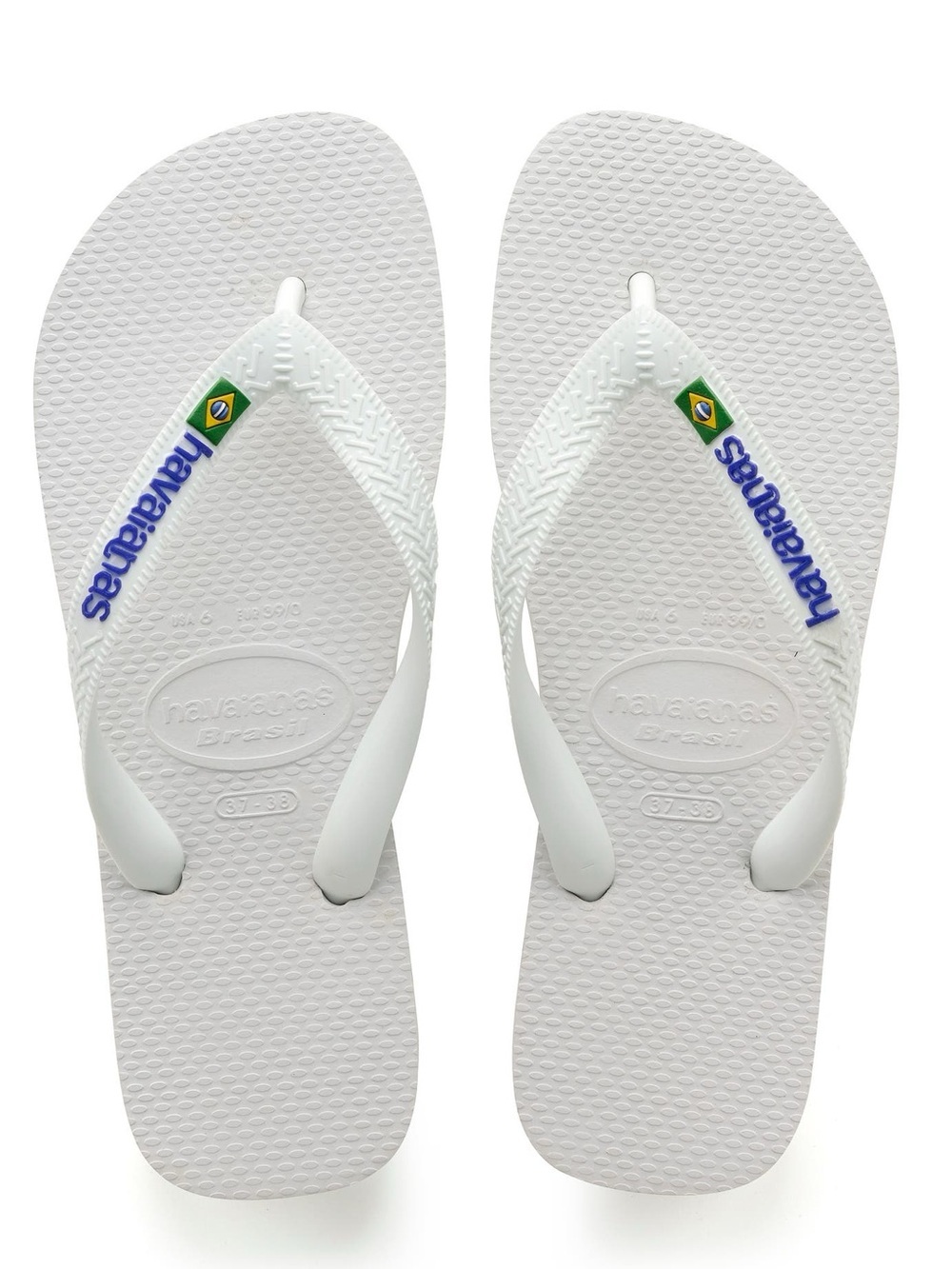 Havaianas Brazil Logo White Women’s Flip Flops 13